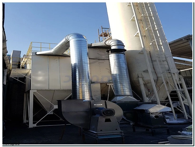 Industrial dust collector in mining industry 4